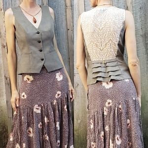 Antonio Melani Victorian Fitted Vest
